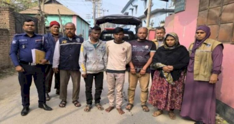 বেলাবতে কাঞ্চন মিয়া হত্যায় জড়িত ৪ জন গ্রেপ্তার