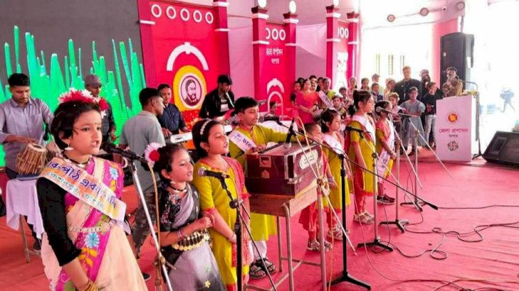 মধুমেলার তৃতীয় দিন ছিল সাংস্কৃতিক অনুষ্ঠানে  পরিপূর্ণ, ছিল দর্শনার্থীদের উপচে পড়া ভিড়