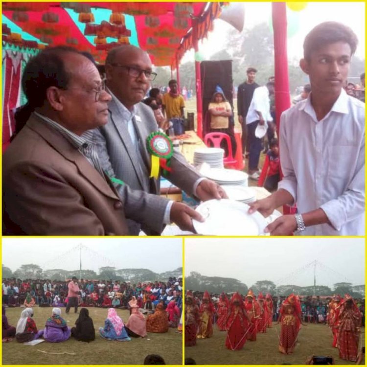 পাবনার চাটমোহরে মূলগ্রাম ইউনিয়ন উচ্চ বিদ্যালয়ের বার্ষিক ক্রীড়া প্রতিযোগিতা অনুষ্ঠিত