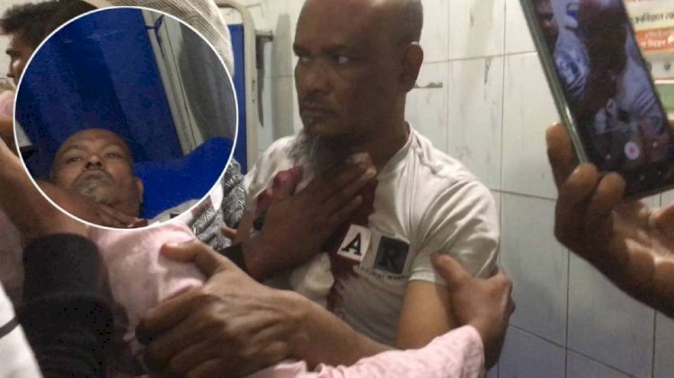 মসজিদ থেকে বের হবার পরই গুলি