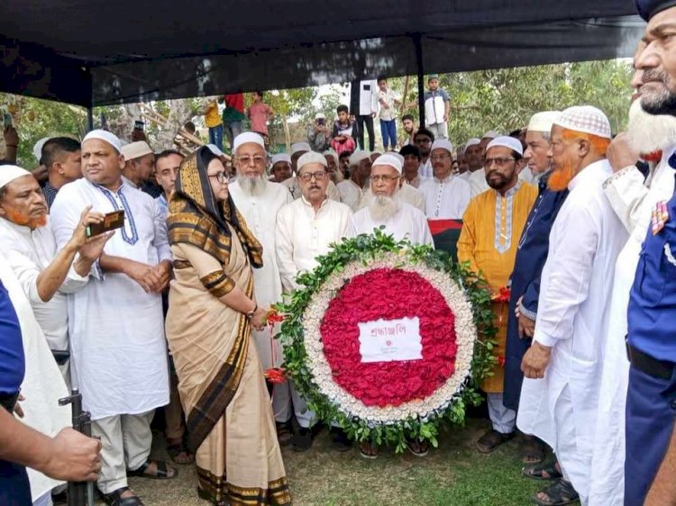 বিএনপির যুগ্ম মহাসচিব  খায়রুল কবির খোকনের বড় ভাই বীর মুক্তিযোদ্ধা রুনুর জানাজা অনুষ্ঠিত