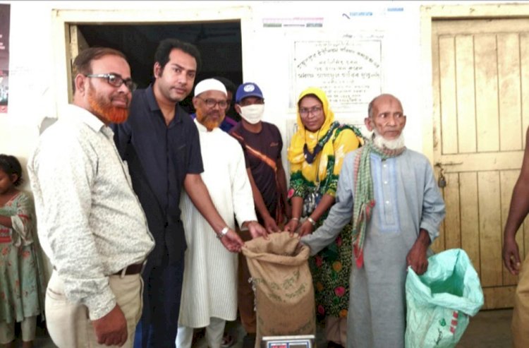 পীরগাছায় ভিজিএফ চাল বিতরণ কার্যক্রম উদ্ভোধন