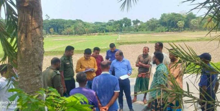 কেশবপুরে কৃষি জমি থেকে অবৈধভাবে মাটি  কাটার অপরাধে ভ্রাম্যমাণ আদালতে জরিমানা