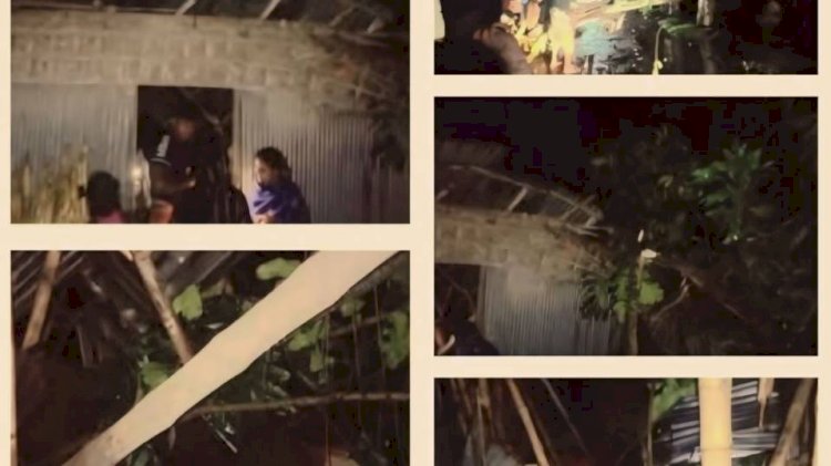 পীরগাছায় কালবৈশাখী ঝড়ে ঘরের পাশে থাকা একটি গাছ চালের উপর ভেঙে চাপায় পড়ে ৫ম শ্রেণির শিক্ষার্থীর মৃত্যু