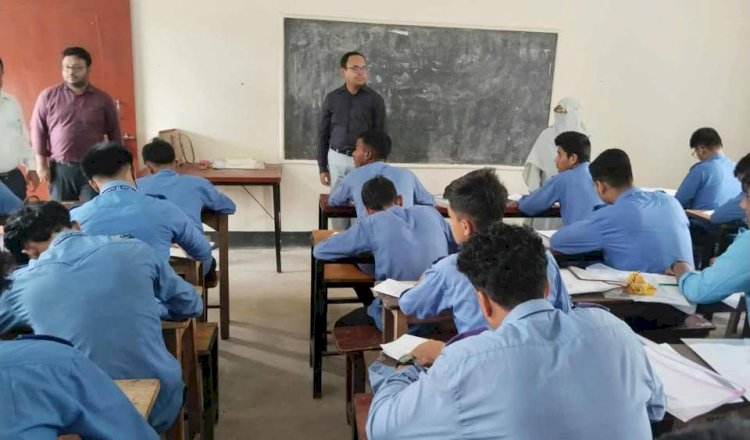 বুড়িচংয়ে এইচএসসি ও সমমানের পরীক্ষায় প্রথম দিনেই অনুপস্থিত ৬৭ জন