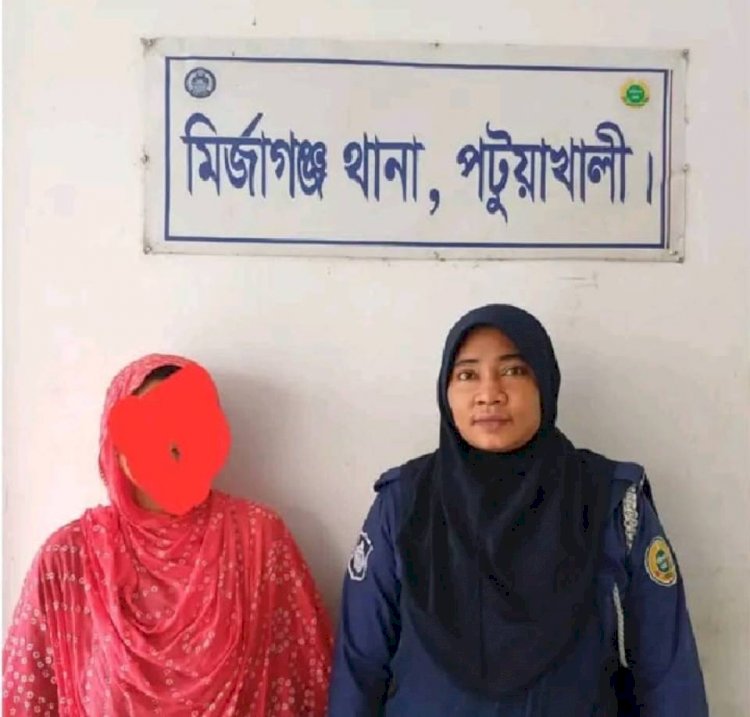 ধর্ষণ মামলার বাদী নিজেই গ্রেফতার