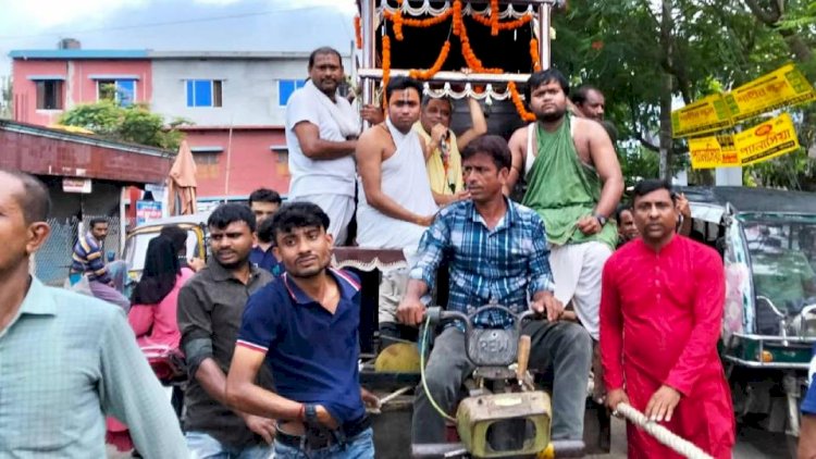 কেশবপুরে শ্রী শ্রী জগন্নাথ দেবের রথযাত্রা  অনুষ্ঠিত