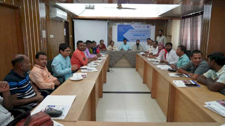 খুলনায় শান্তি ও সম্প্রীতির বাংলাদেশ গঠনে সাংবাদিকদের ভূমিকা শীর্ষক আলোচনা সভা