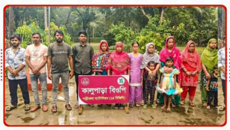 নওগাঁর শাপাহার ও ধামইরহাট সীমান্ত দিয়ে নারী শিশুসহ ১৮ জনকে পুশইন করেছে বিএসএফ