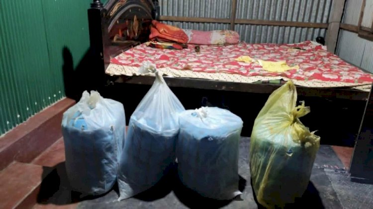 কুমিল্লার ব্রাহ্মণপাড়ায় বিশেষ অভিযানে ৪০ কেজি গাঁজা উদ্ধার