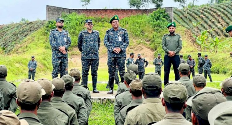শ্রীমঙ্গলে আনসার ব্যাটালিয়নের সফল ফায়ারিং অনুশীলন