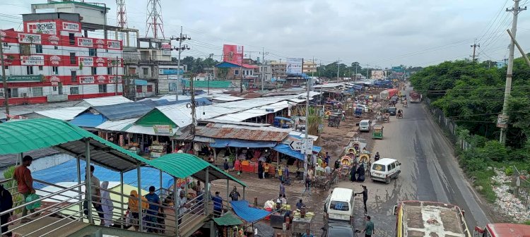 সরকার বঞ্চিত বিপুল অঙ্কের রাজস্ব থেকে  নিমসার বাজারে সওজ’র কোটি কোটি টাকার জায়গা বেদখল!