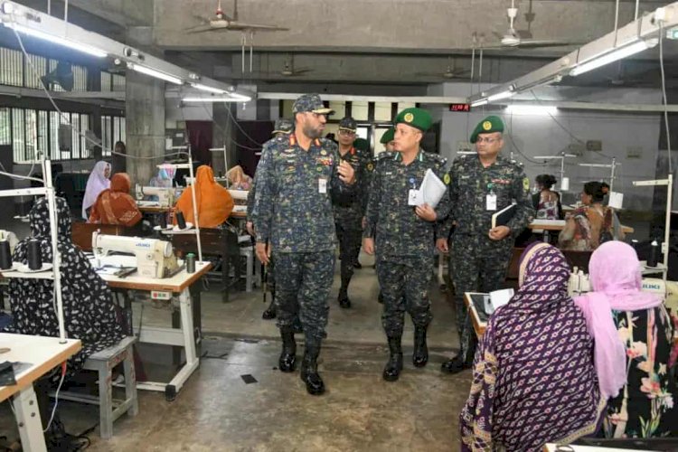 আনসার ভিডিপি'র মহাপরিচালকের শফিপুর আনসার ভিডিপি একাডেমি পরিদর্শনে