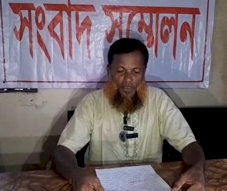 চরমোন্তাজের মোজাম্মেল মেম্বারের বিরুদ্ধে মিথ্যা মামলা: গলাচিপায় সংবাদ সম্মেলন