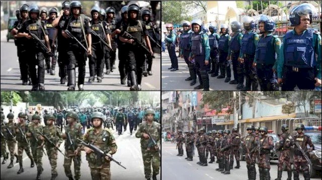 ভোটের মাঠে থাকবে আইনশৃঙ্খলা বাহিনীর ৯ লাখ সদস্য; নির্বাচনের আগের ৪ দিন নিবিড় টহল