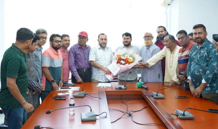 রাজশাহী প্রেসক্লাব-এর সঙ্গে মতবিনিময়ে রাজশাহী সিটি কর্পোরেশন প্রশাসক