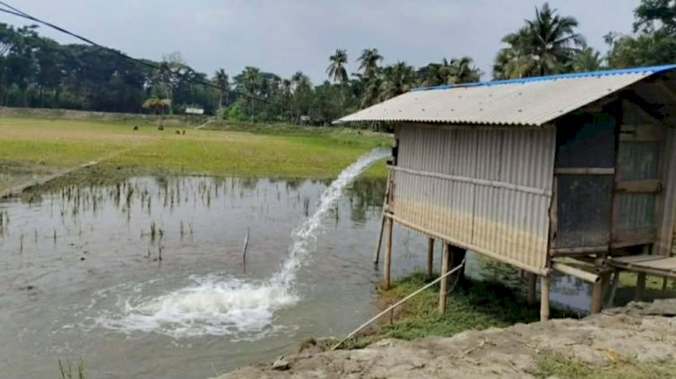 কেশবপুরে অবৈধভাবে ভূগর্ভস্থ পানি উত্তোলন  করায় ১০ হাজার টাকা অর্থদণ্ড আরোপ