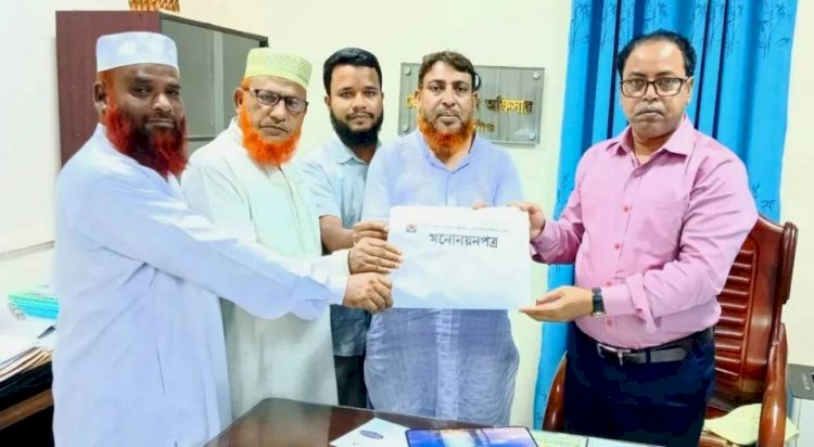 ‎ঠাকুরগাঁও-১ উপনির্বাচনে জামায়াতের প্রার্থী দেলাওয়ারের মনোনয়ন সংগ্রহ