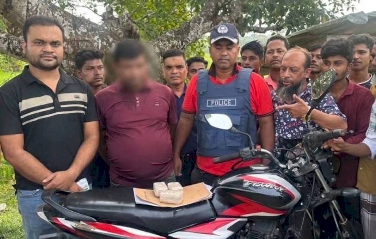 বাইশারীতে ৫,৯৫০ পিস ইয়াবাসহ একজন আটক, মোটরসাইকেল জব্দ