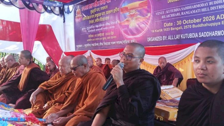 বুদ্ধধর্মই নির্বাণ লাভের পথ, অন্য কোনো ধর্মে তা সম্ভব নয়: বিপুল জ্যোতি মহাথের