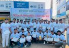 তিতাস নদী রক্ষায় হোমনার ওয়াই ব্রিজে গ্রীন ভয়েসের ‘৫ কিলো ফান রান’ ও পুরস্কার বিতরণ