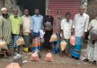 হোমনার দুলালপুরে বিনামূল্যে কৃষি প্রণোদনার সার ও বীজ বিতরণ