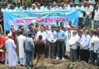 পাংশায় পৃথক দুটি খালের পুনঃখনন কাজের উদ্বোধন