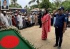 রাষ্ট্রীয় মর্যাদায় চিরনিদ্রায় শায়িত বুড়িচংয়ের বীর মুক্তিযোদ্ধা হাজী আব্দুল খালেক