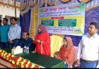 নওগাঁর মান্দায় বেসরকারি সংস্থা  ভার্কের উদ্যোগে বিনামূল্যে ঔষধ ও চিকিৎসাসেবা প্রদান