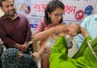 নওগাঁ শুরু হয়েছে শিশুদের জাতীয় ভিটামিন 