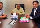 টিএমএসএস'র নির্বাহী পরিচালক অধ্যাপিকা ড.হোসনে-আরা বেগমের মুন্সি অফিস পরিদর্শন