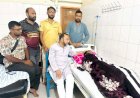 রাজশাহী প্রেসক্লাব সভাপতিকে হাসপাতালে দেখতে সাংবাদিকদের ভিড়