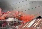 উলানিয়া বাজারে ভয়াবহ অগ্নিকাণ্ড