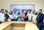 বুড়িচং প্রেসক্লাবের নবগঠিত কমিটিকে শিক্ষকদের ফুলেল শুভেচ্ছা