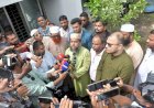 ঠাকুরগাঁও-১ আসনের উপনির্বাচনে মনোনয়নপত্র জমা দিয়েছেন ১১-দলীয় ঐক্যের সমর্থিত প্রার্থী দেলাওয়ার হোসেন