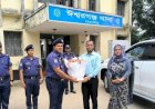 ময়মনসিংহ ঈশ্বরগঞ্জ থানা পরিদর্শনে ময়মনসিংহের জেলা প্রশাসক