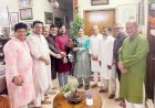 জাতীয়তাবাদী পেশাজীবী দলের উপদেষ্টা অধ্যাপিকা ড. দিল রওশন জিন্নাত আরা'র সাথে পেশাজীবী দলের সভাপতি আরিফুল ইসলাম জিয়া'র সৌজন্য সাক্ষাৎ