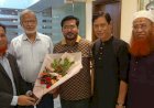 চট্টগ্রাম ক্লাবে বিশিষ্ট ব্যক্তিবর্গের সাথে পেশাজীবী দলের সভাপতি আরিফুল ইসলাম জিয়ার সৌজন্য সাক্ষাৎ