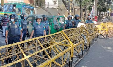 জ্বালানি তেলের দাম বৃদ্ধি ও গণপরিবহনের ভাড়া বৃদ্ধির প্রতিবাদে বাম
