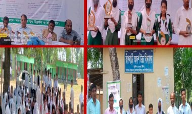 নবজাগরণ যুব উন্নয়ন ও ছাত্র সংঘ এর পক্ষ থেকে রচনা প্রতিযোগিতার পুরস্কার বিতরণী ও আলোচনা সভা অনুষ্ঠিত হয়েছে।