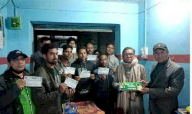 নওগাঁ ধামইরহাটে যুবলীগের সদস্য সংগ্রহ ও নবায়ন কার্যক্রমের শুভ উদ্বোধন অনুষ্ঠান অনুষ্ঠিত