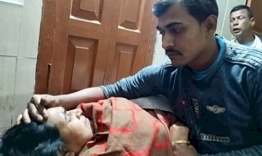 রাজশাহী মোহনপুর ০২নং ঘাসিগ্রাম ইউপি চেয়ারম্যান বাবলুর সন্ত্রাসী  বাহিনী  দিয়ে নারী সদস্যর উপর হামলা