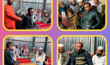 মনোহরদীতে বীর আহাম্মদপুর উন্নয়ন পরিষদের উদ্যোগে অসহায় বৃদ্ধ মহিলাকে ঘর প্রদান