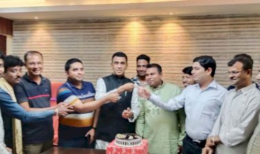 বাংলাদেশ বৈদিক পরিষদ চট্টগ্রাম  উত্তর জেলার সভাপতি পলাশ সেনের জন্মবার্ষিকী উদযাপন