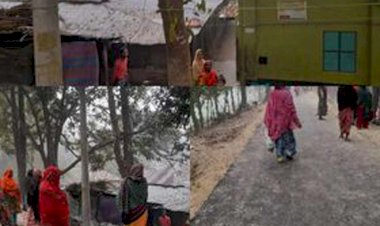 নওগাঁ সদরে পালপাড়া নতুন পাকা রাস্তায় সোহান নামে এক শিশুর মৃত্যু