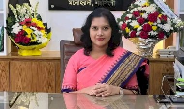 ঈদুল ফিতরের শুভেচ্ছা জানিয়েছেন মনোহরদী উপজেলা নির্বাহী অফিসার হাছিবা খাঁন