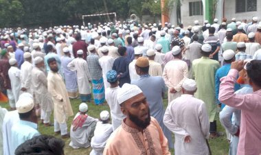 শিবপুরে  হালিম মোল্লার জানাজায়  আলহাজ্ব সিরাজুল ইসলাম  মোল্লা এমপি