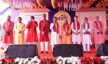 নরসিংদীতে নানা আয়োজনের মধ্যদিয়ে বর্ষবরণ উদযাপন