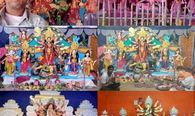 নওগাঁ জেলাসহ বিভিন্ন উপজেলায় মোহাধুমধামে চৈত্র মাসে শুক্লপক্ষে বাসন্তী পূজা অনুষ্ঠান  অনুষ্ঠিত