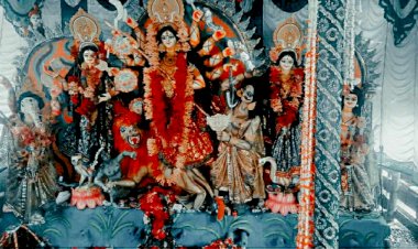 কেশবপুরে ৭ টি পূজা মন্ডপে শ্রী শ্রী  বাসন্তী পূজা অনুষ্ঠিত হয়েছে